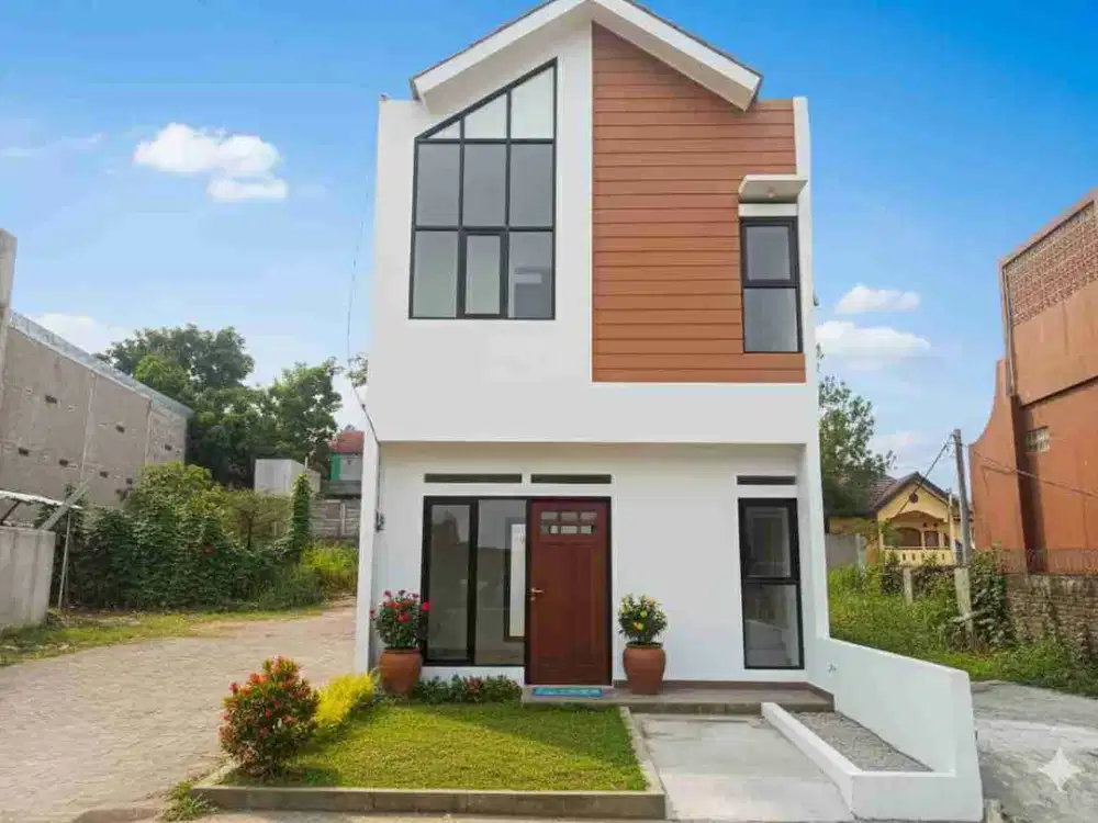 rumah 2 lantai dekat sport jabar