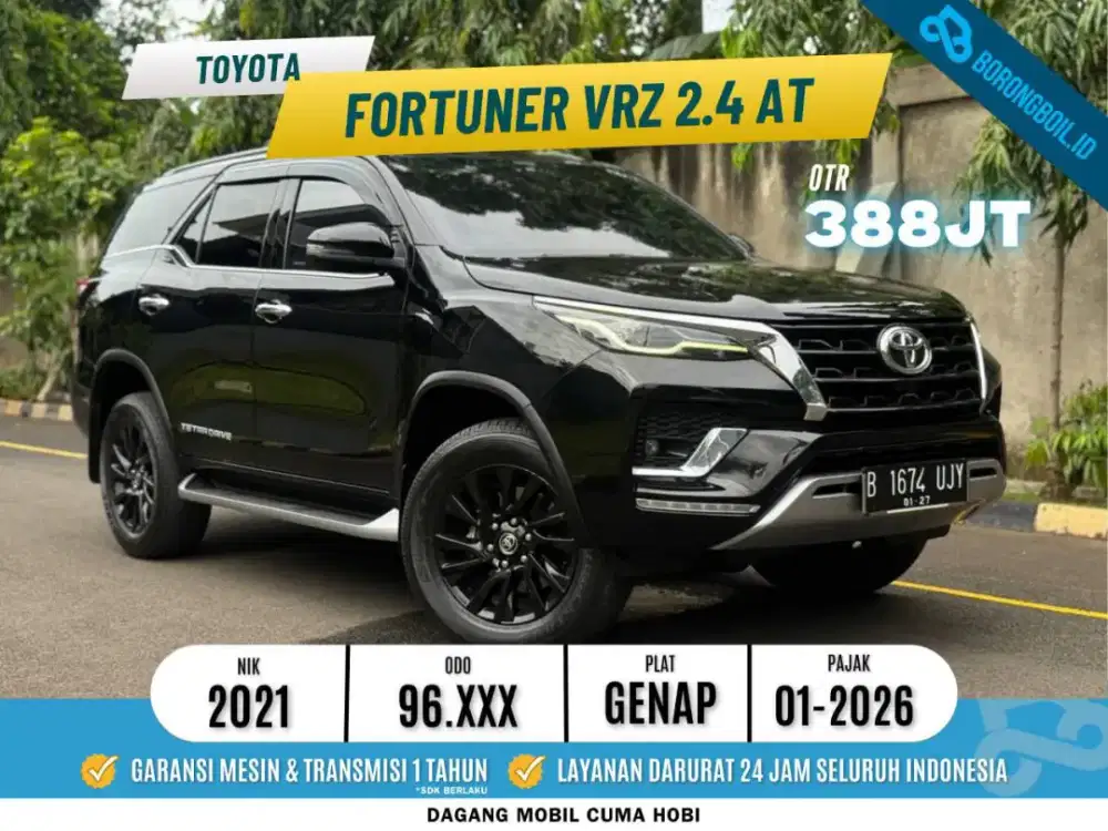 Toyota Fortuner VRZ 2.4 AT Diesel 2021