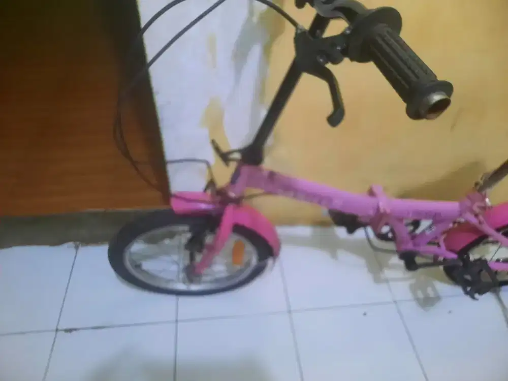 Sepeda lipat ukuran 16 tinggl