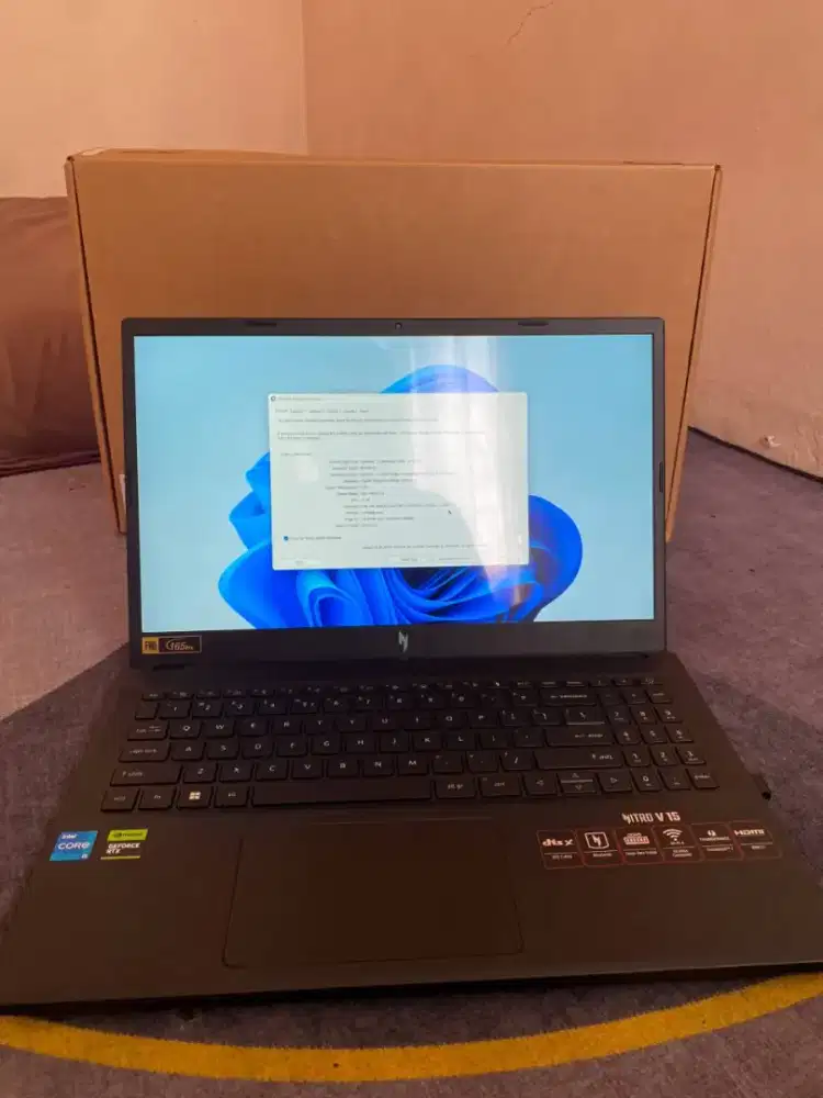 Acer Nitro V15 i5-13420H 32/512 RTX 3050 Garansi on