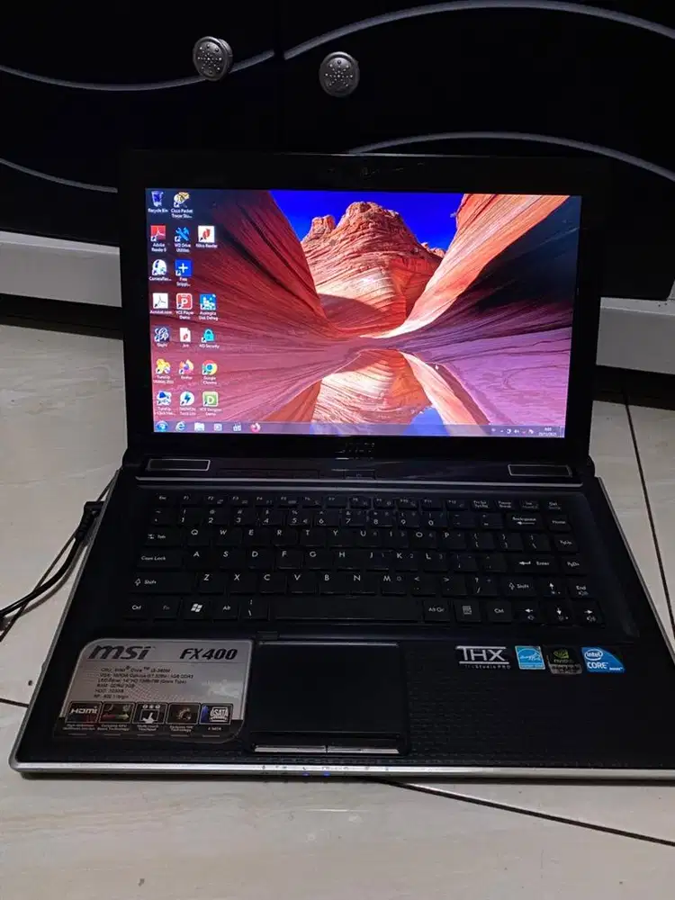 Lapto MSI FX400 core i3