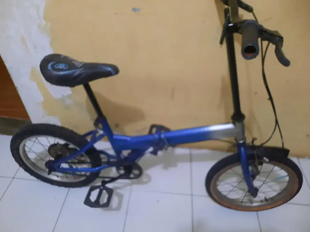 Sepeda lipat ukuran 16 tinggal goes lok bojong gde