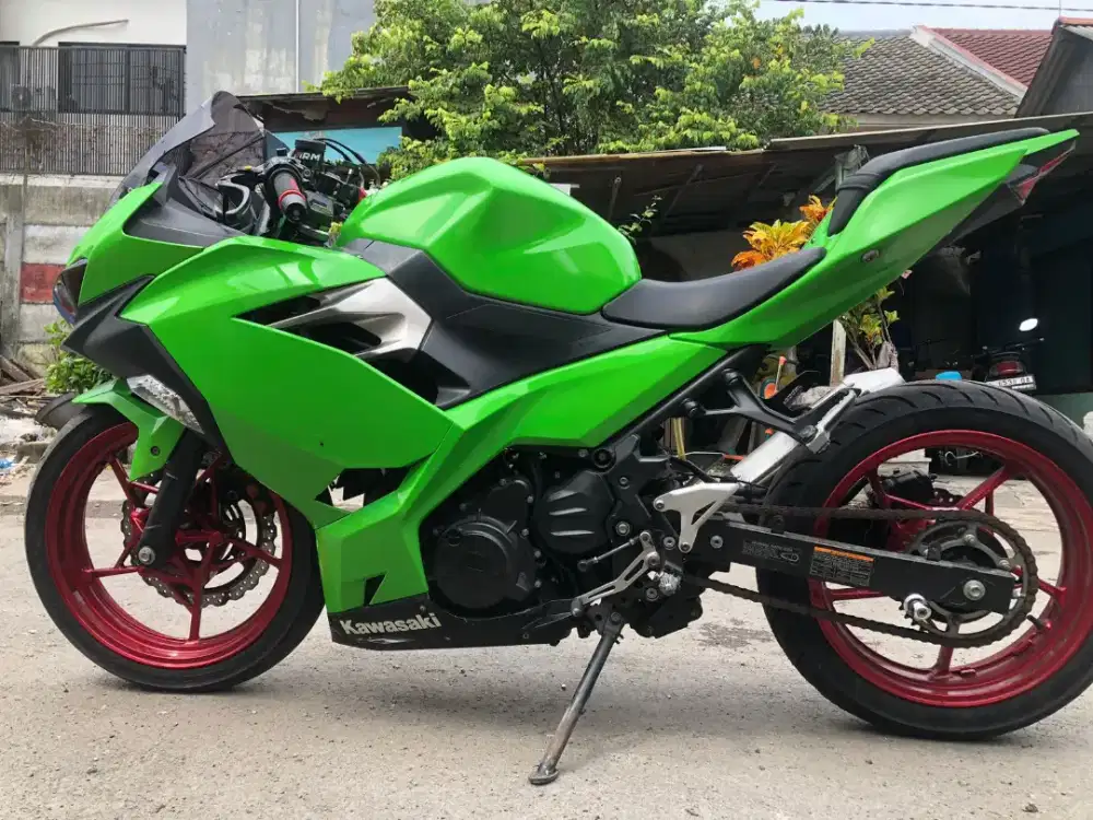 Allnew Kawasaki ninja 250 2019 plat baru