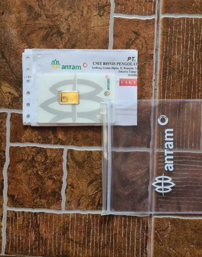Logam Mulia Emas Antam 3 Gram
