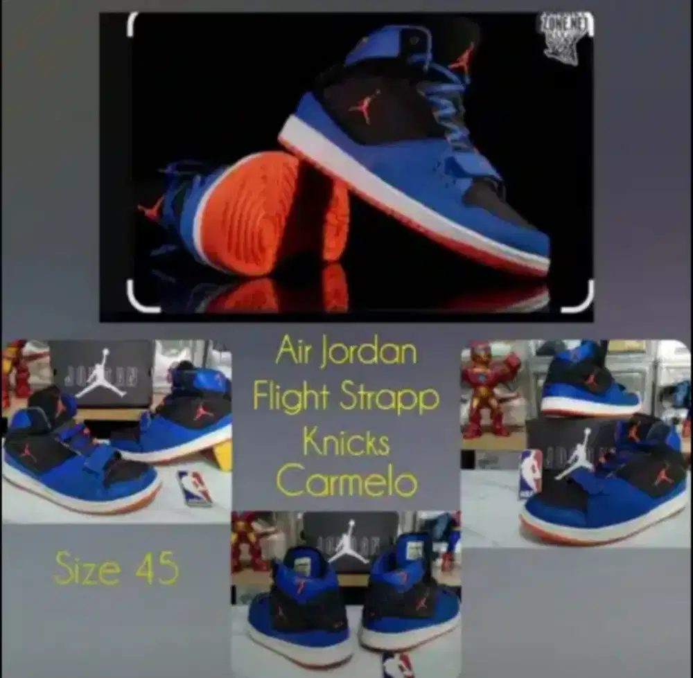 Sepatu Basket Nike Jordan Anthony Carmelo size 45