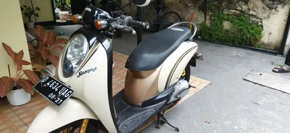 Scoopy 2011 Karbu Mulus siap pakai