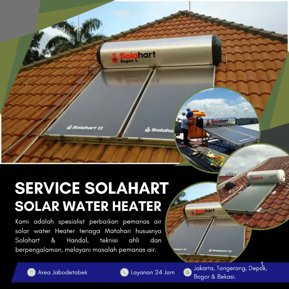 Jasa Service Solahart Handal Pemanas Air di Jakarta Barat