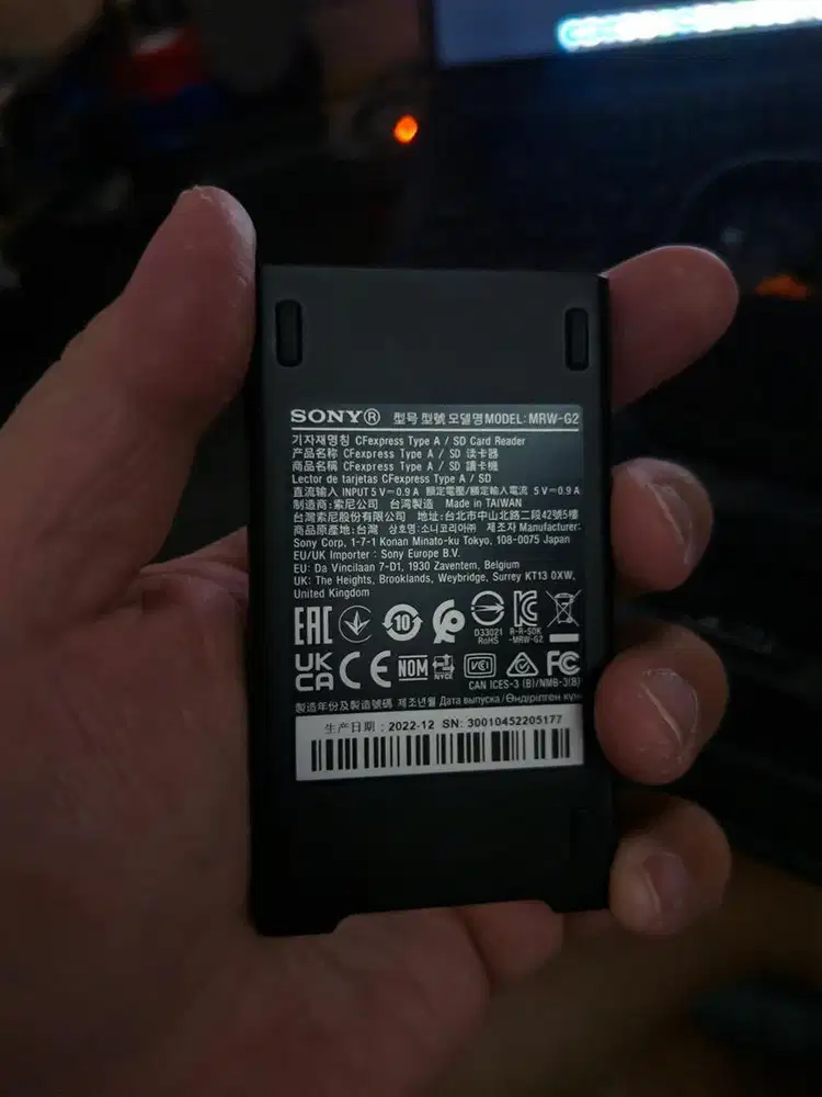 Sony Card Reader MRW-G2