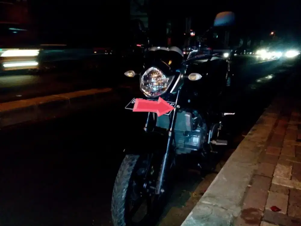 Jual Yamaha Old Vixion Hitam 2013 Tangan Pertama Standard