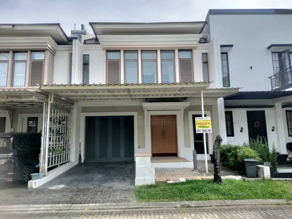 Rumah Greenwich Luxmore BSD baru renovasi siap huni