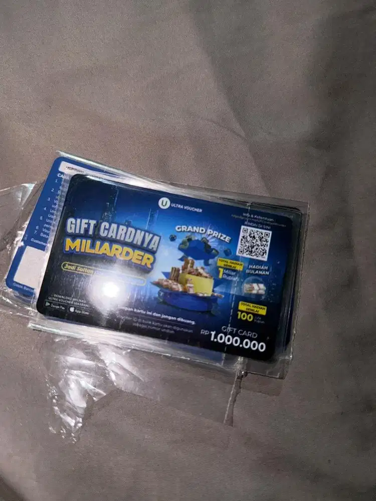 Ultra voucher (offline/online)