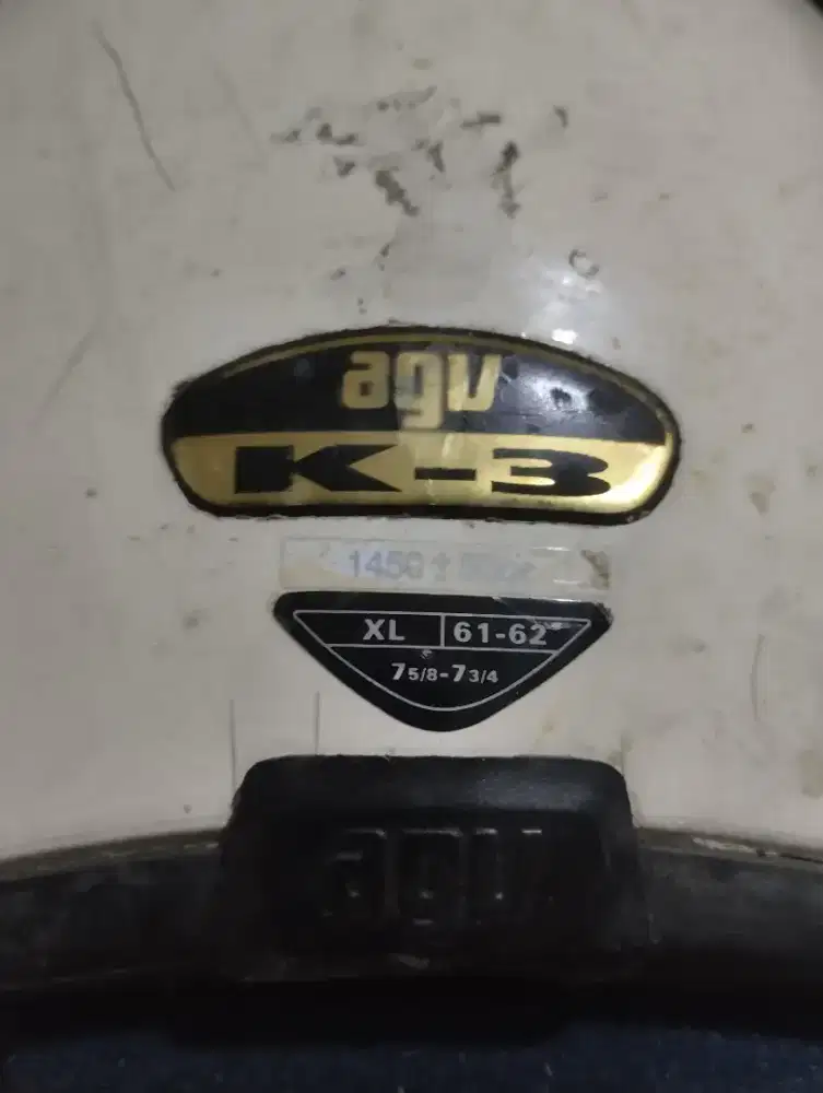 Helm AGV K-3 White (2nd)