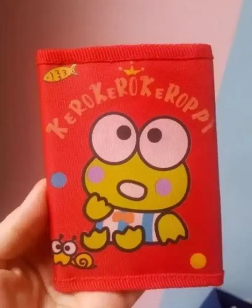 Dompet lipat kerokeropi lucu gift kado hadiah