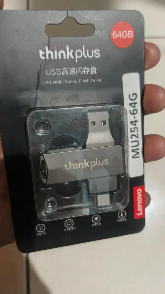 Lenovo ThinkPlus Flashdisk OTG type-C 64GB