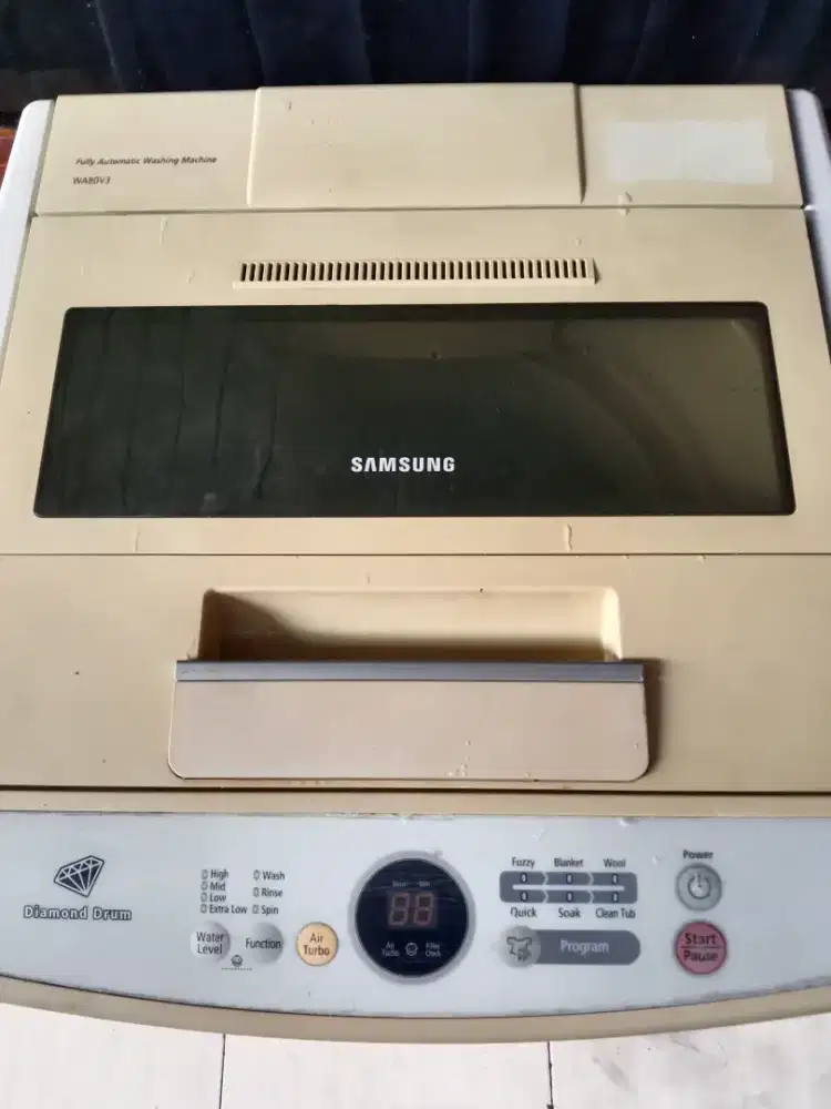 jual mesin cuci samsung 8kg digital /otomatis suara mesin halus
