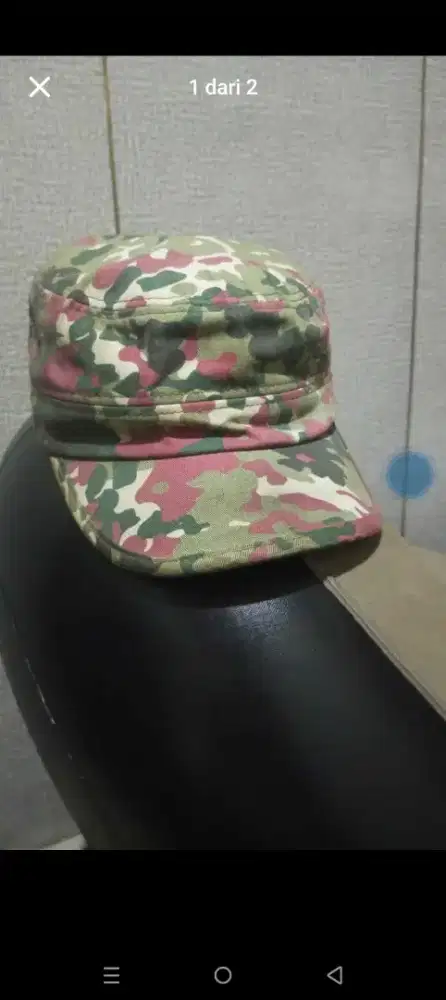 Topi komando loreng Jerman