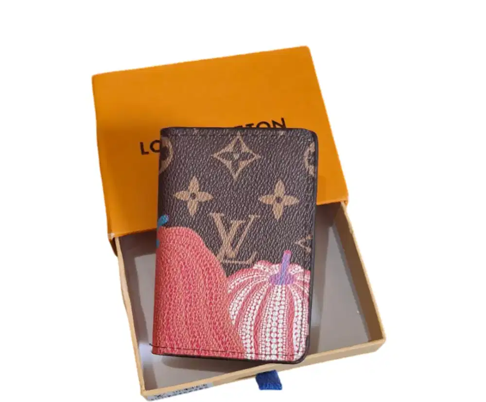 LV Card Wallet pumkin