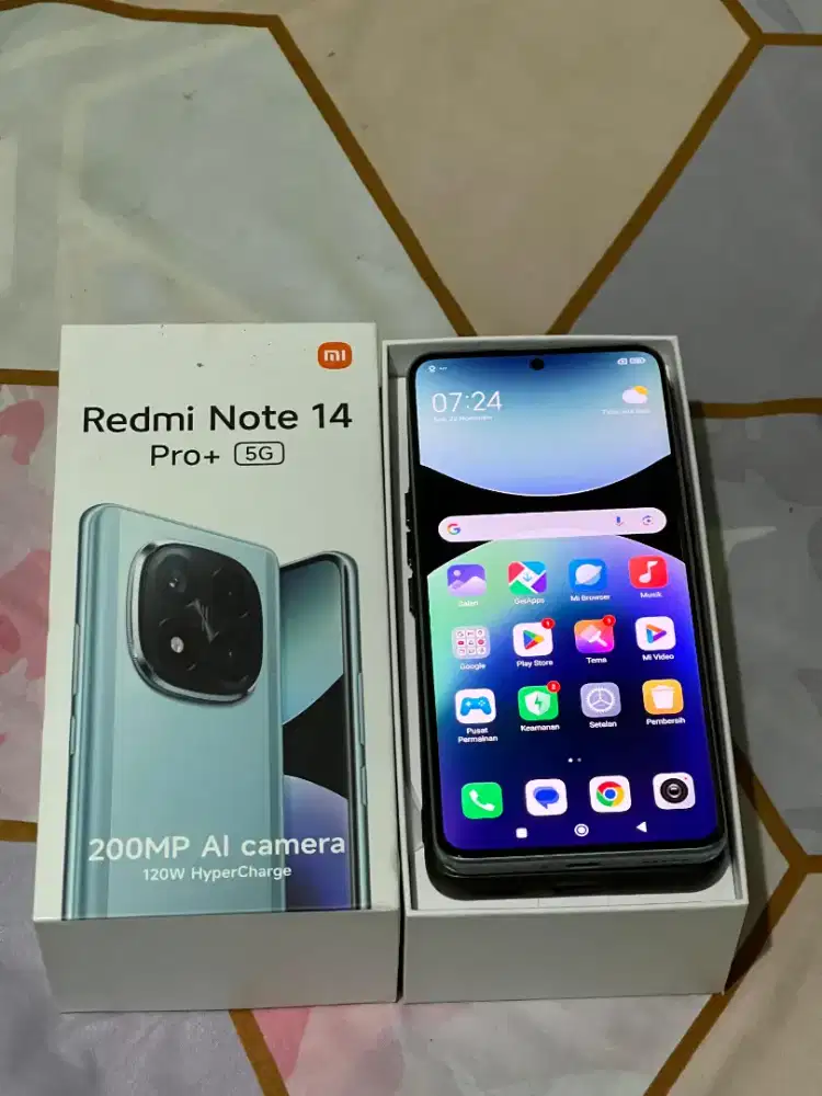 Redmi note 14 pro plus 5G ram 12/512 fullset