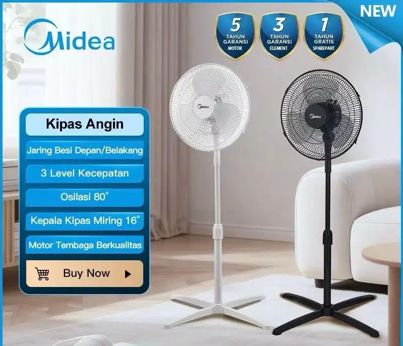 Kipas Angin Midea 16
