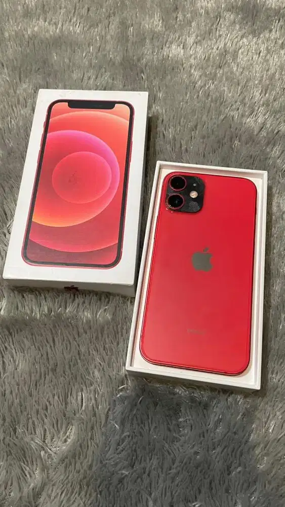 iphone 12 mini red edition 64gb resmi ibox