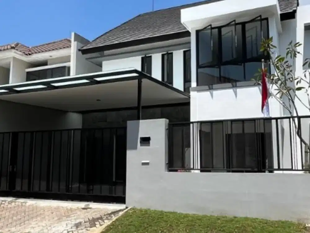RUMAH DIAN ISTANA CLUSTER PARK AVENUE, BARU, DEKAT GRAHA FAMILY SIAP HUNI MODERN MINIMALIST