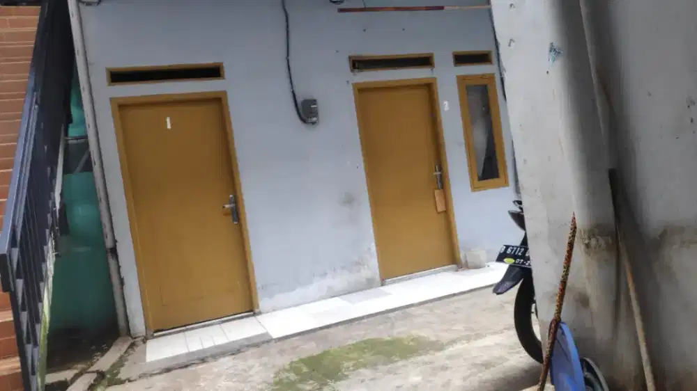 Disewakan kontrakan 3 sekat lokasi strategis di Praja Dalam F