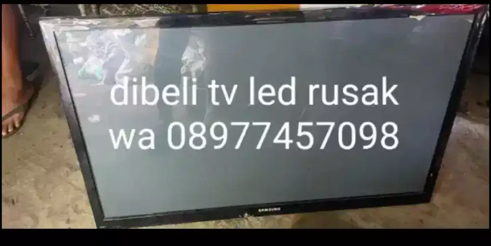 Tv led rusak dibeli