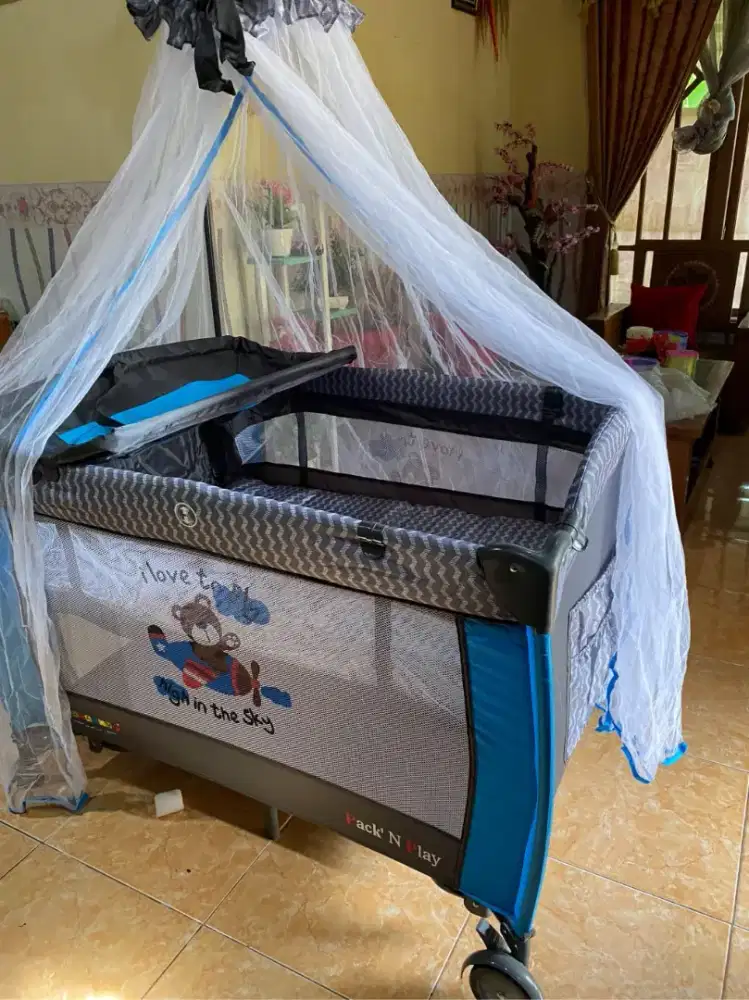 Jual box bayi creative baby pack and play