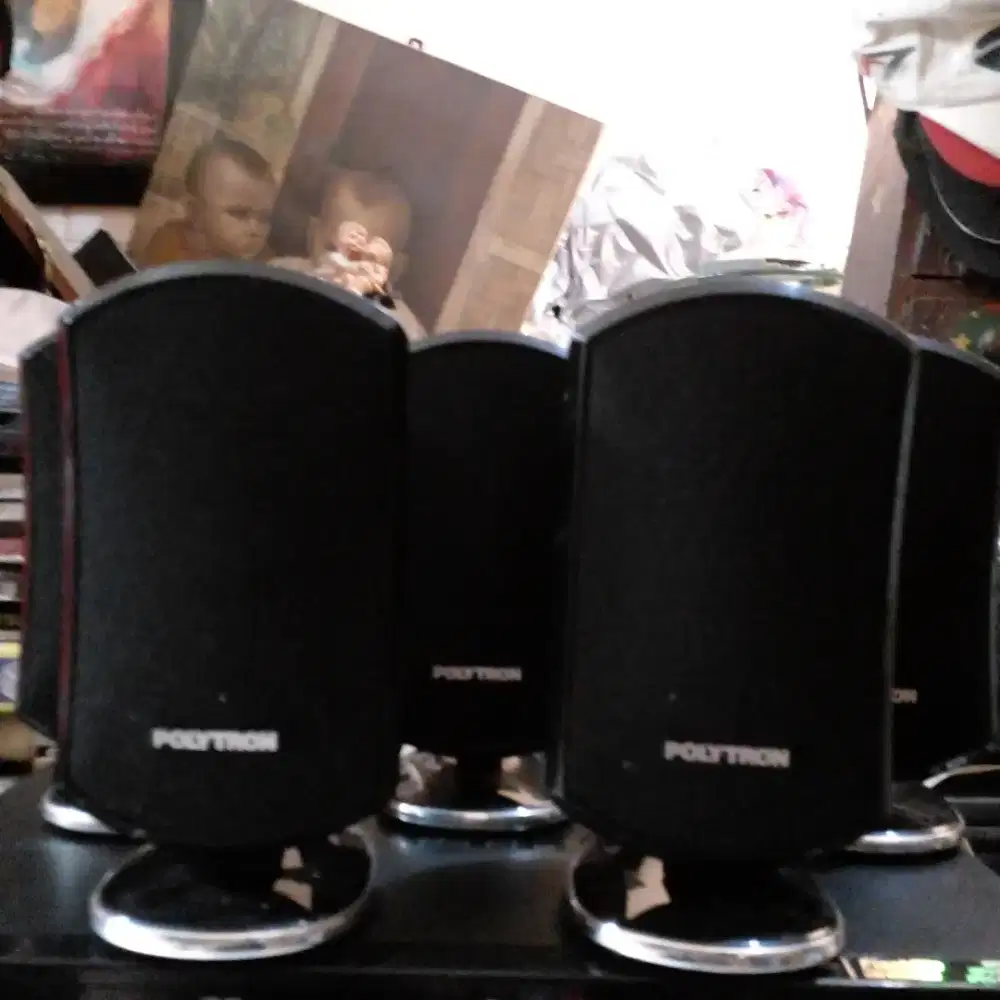 Speakers polytron 4 ohm normal suara bagus
