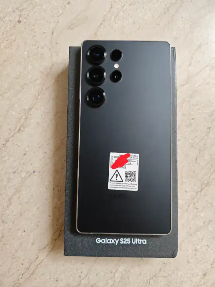Samsung S25 Ultra 5G 512gb Fulset Like new Garansi Resmi SEIN murmer