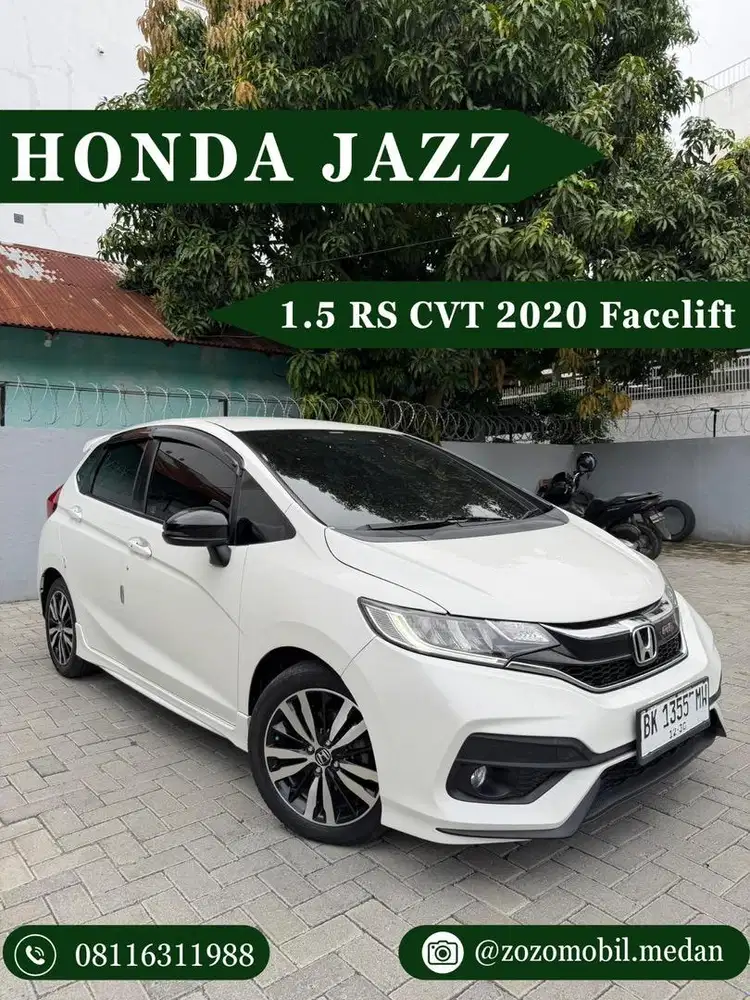 (ODO 34rb) Honda Jazz 1.5 RS CVT 2020