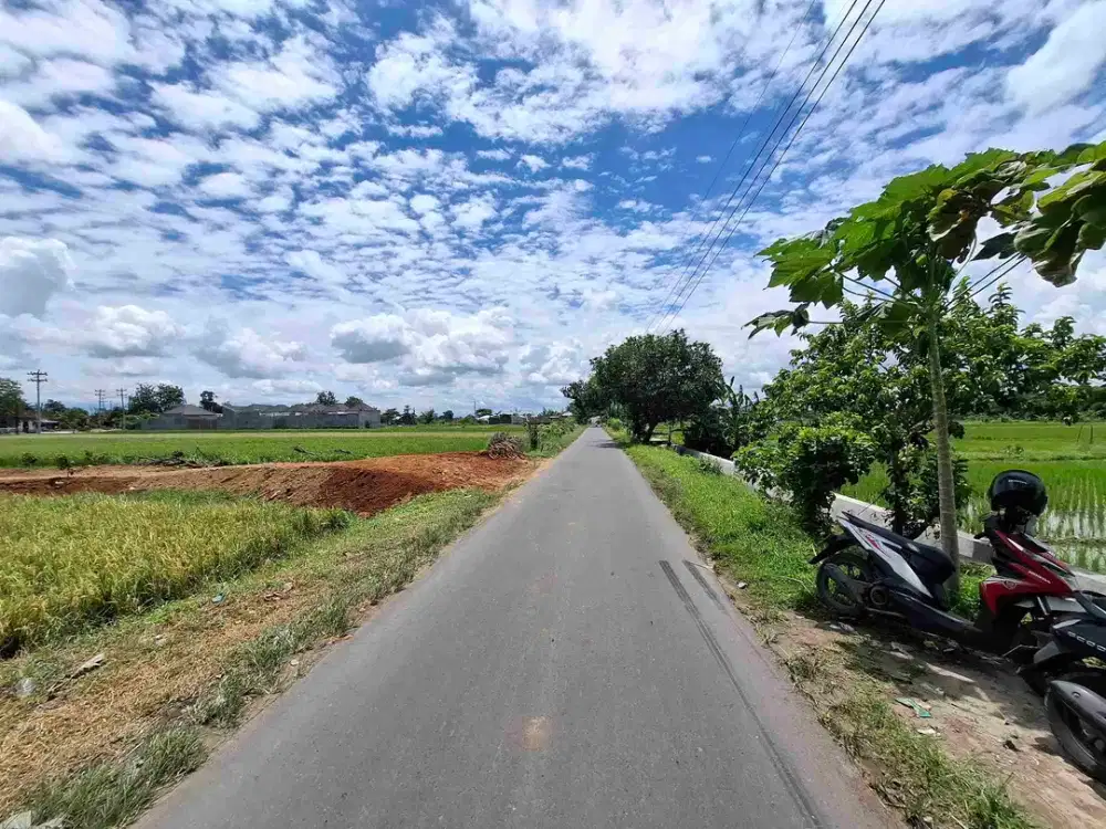 Lahan zona kuning area Baki sukoharjo