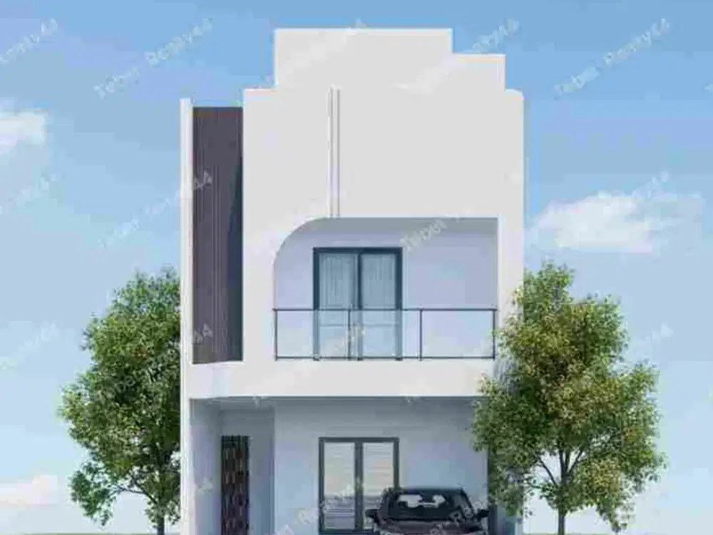 New Minimalis 2 lantai with rooftop di Tebet Timur, Jalan 2 mobil