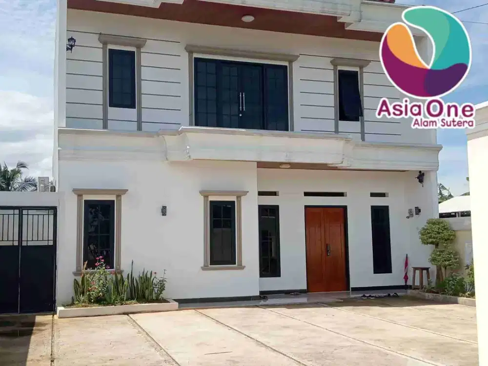 Di Jual Rumah Semi Furnished view Pegunungan Di Bogor