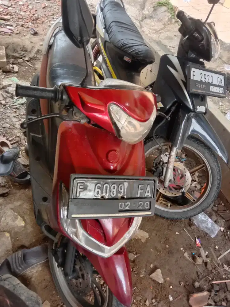 Motor Mio 1jt aja cuman ganti aki aja karena bocor