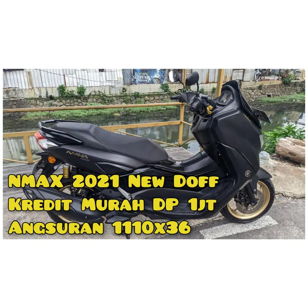 NMAX New 2021 155cc Hitam Doff Favorit