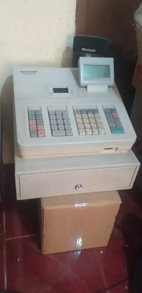 Jual mesin kasir / cash register SHARP XEA207W