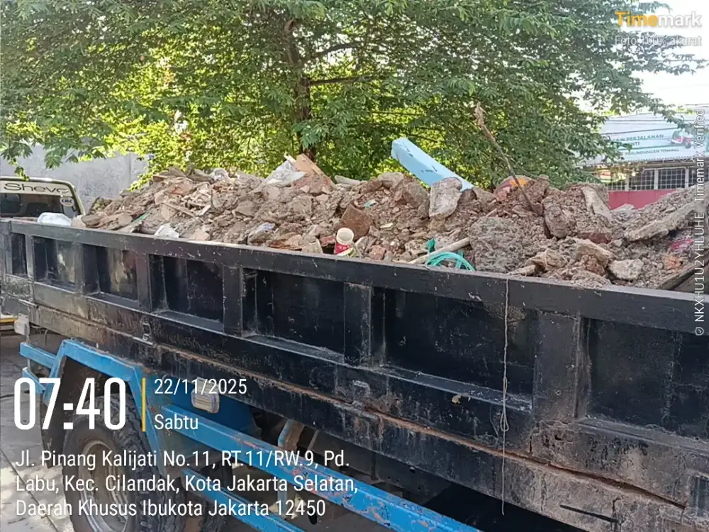 Jasa pengurugan dan buang puing