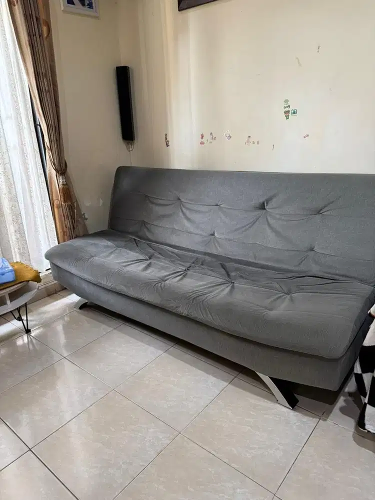 Jual Sofa bed & Rak Tv Second