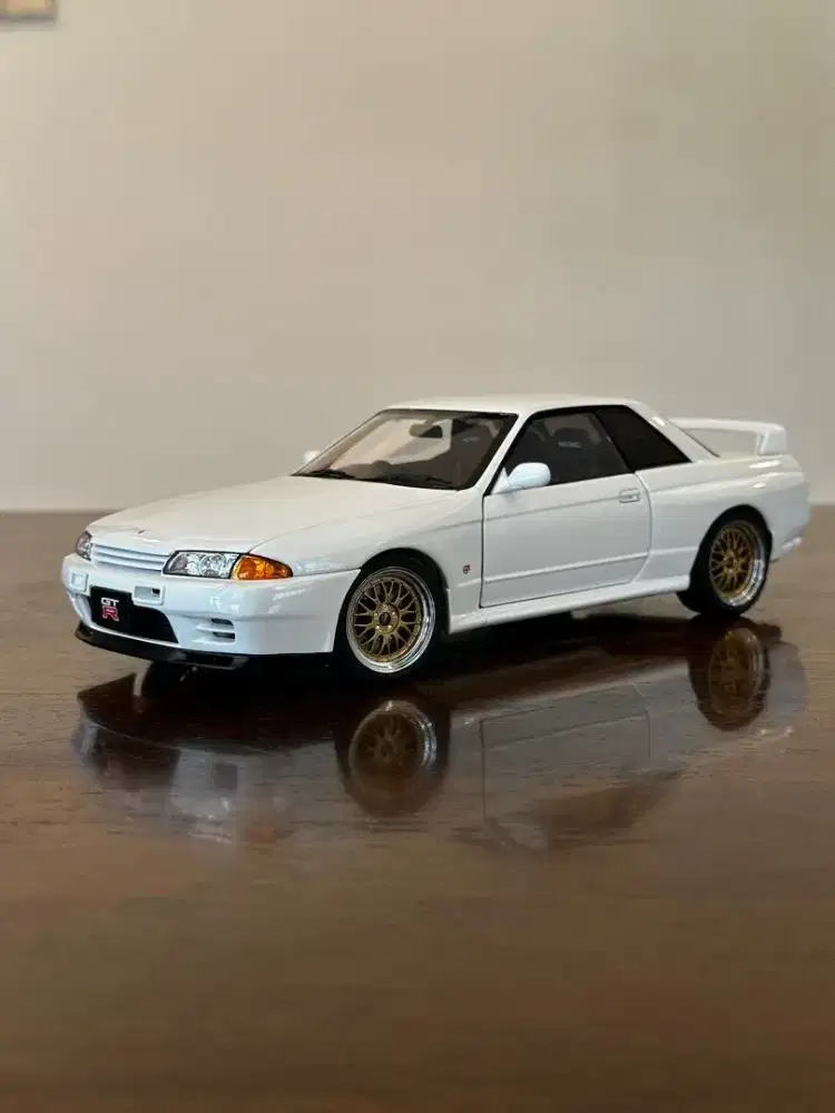 Autoart Nissan GT-R R32 V-Spec II Tuned Version Model Car Diecast