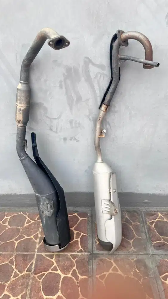 knalpot ori copotan klx150 dan xsr155