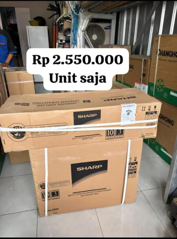 JUAL AC BARU BERAGAI MERK