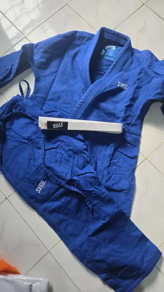 Baju judo. Judogi. Pakaian keikogi. Baju judo 1 set. Second
