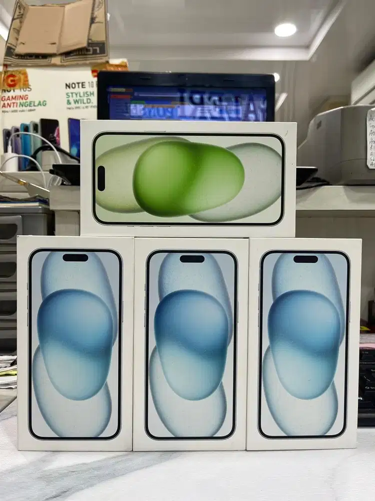 Baru..IPhone 15 Plus 128Gb Grs Resmi (Warna : Black,Green,Blue)