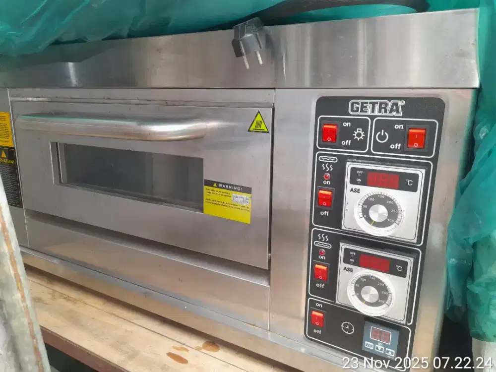 oven deck, merek getra