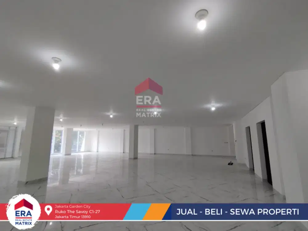 Jual Cepat Ruang Usaha Baru LT 600m2 Lokasi Strategis Di Jl. Raden Inten, Buaran, Duren Sawit Jakarta Timur