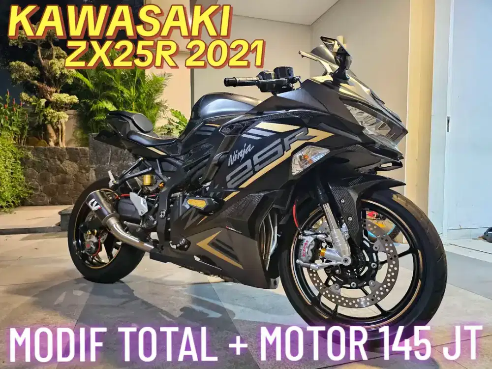 KAWASAKI ZX25R ABS QS 2021 LOW KM FULL ACCESSORIES