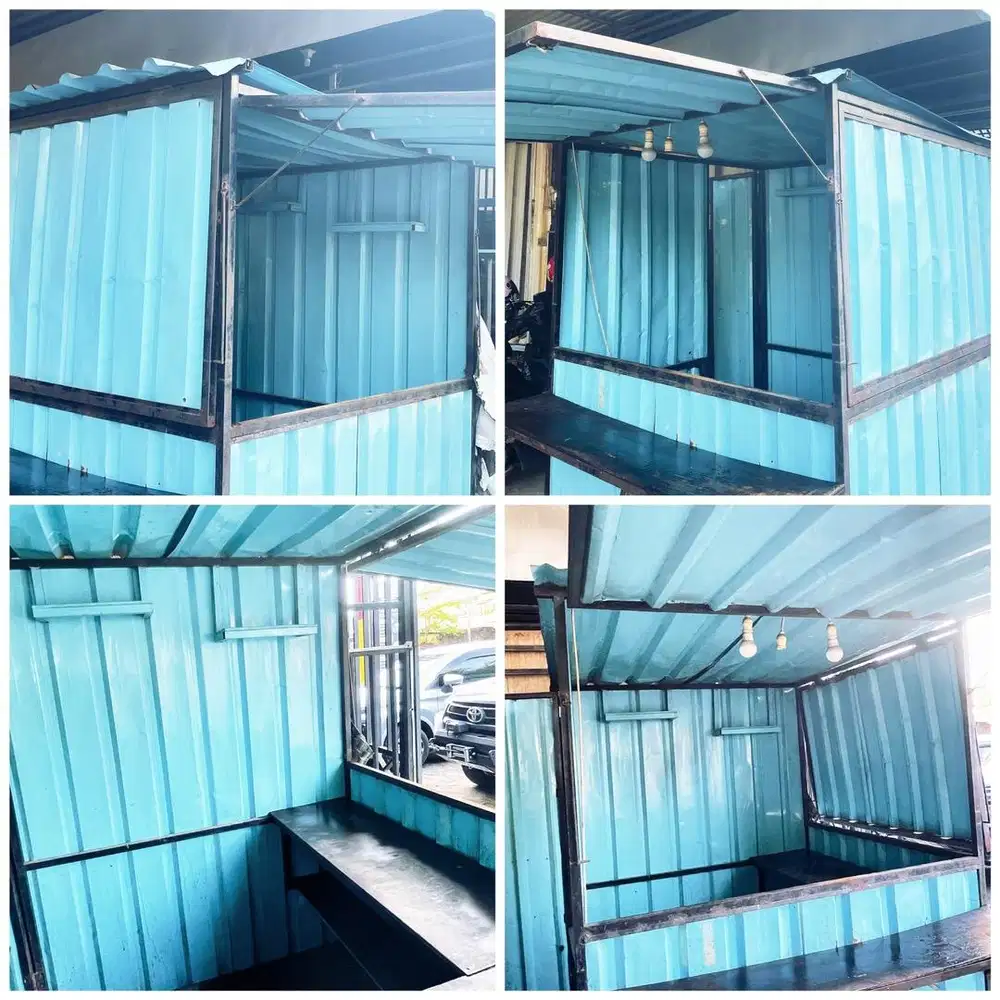 Dijual Booth Countainer Jualan Siap Pakai