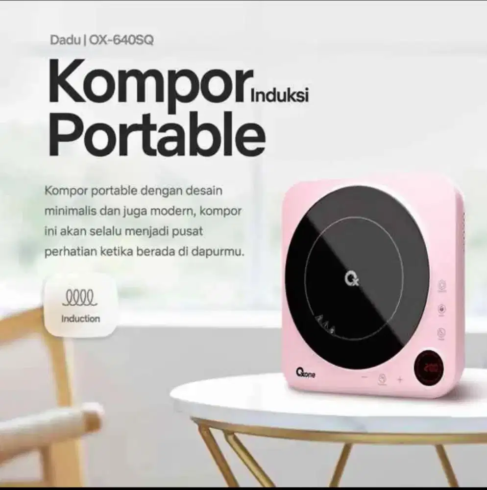 Kompor Portable Induksi Oxone Dadu OX640SQ