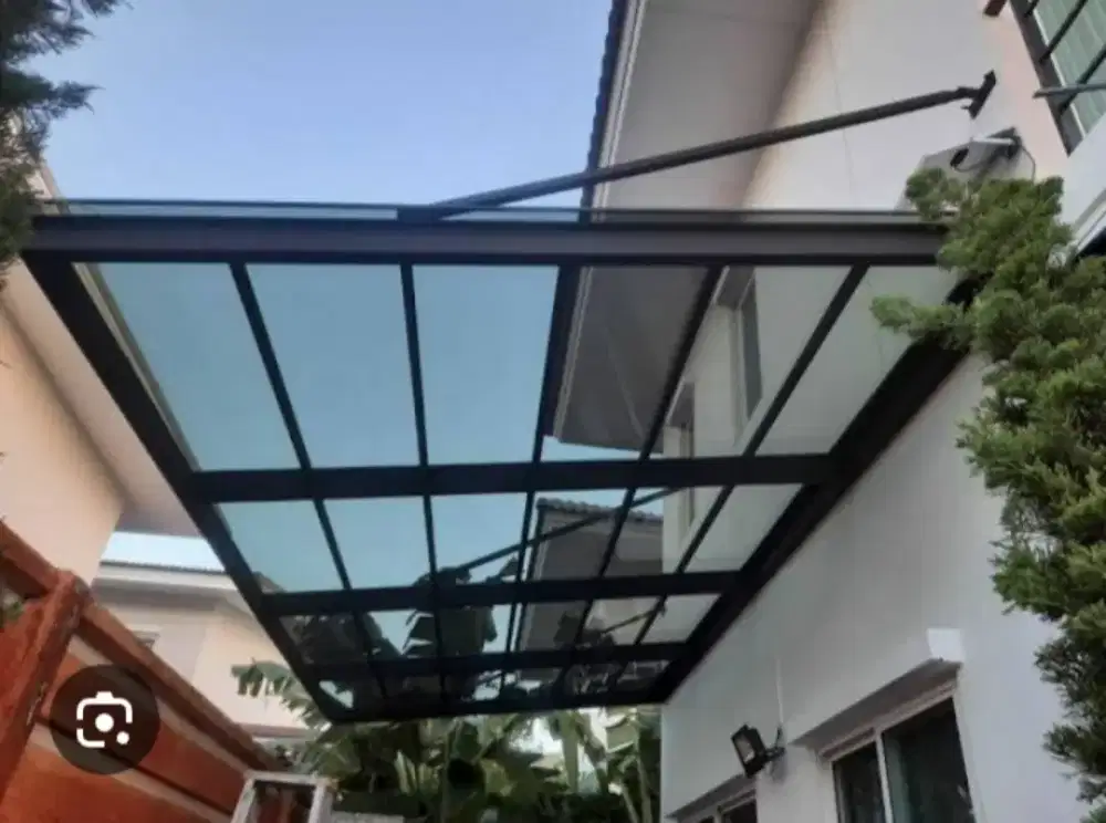 Kanopi atap solarplat